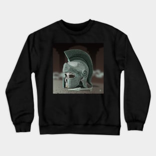 Ancient Greek Helmet Crewneck Sweatshirt